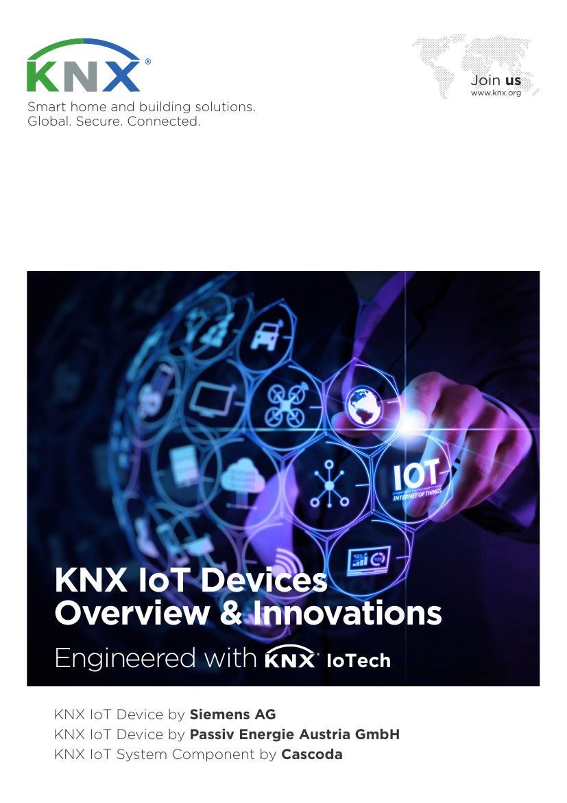 Cover KNX-IOT Case Study Flyer